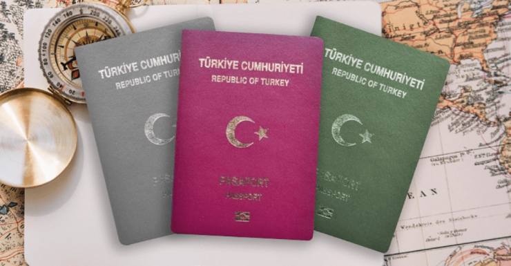 зеленый турецкий паспорт