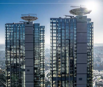 Appartements en bord de mer à vendre à Istanbul dans le projet Tours Ciftci