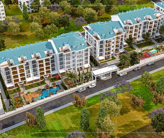 Appartements à vendre à Istanbul sur la ligne Metrobus, adaptés pour la citoyenneté turque - Crescent Plateau