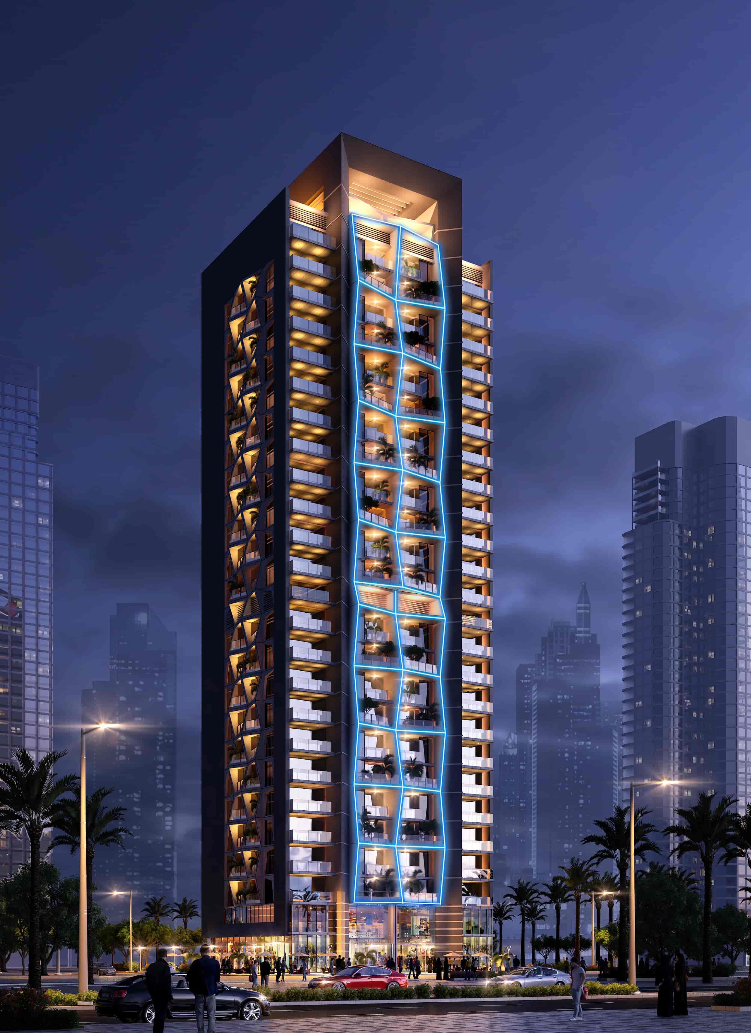 آپارتمانها برای فروش در دمشق : ماروتا سیتی Majestic Tower S172