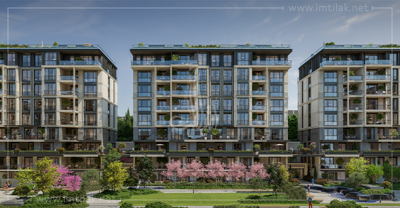 Apartments for sale near historical palaces in Istanbul - Besiktas Houses