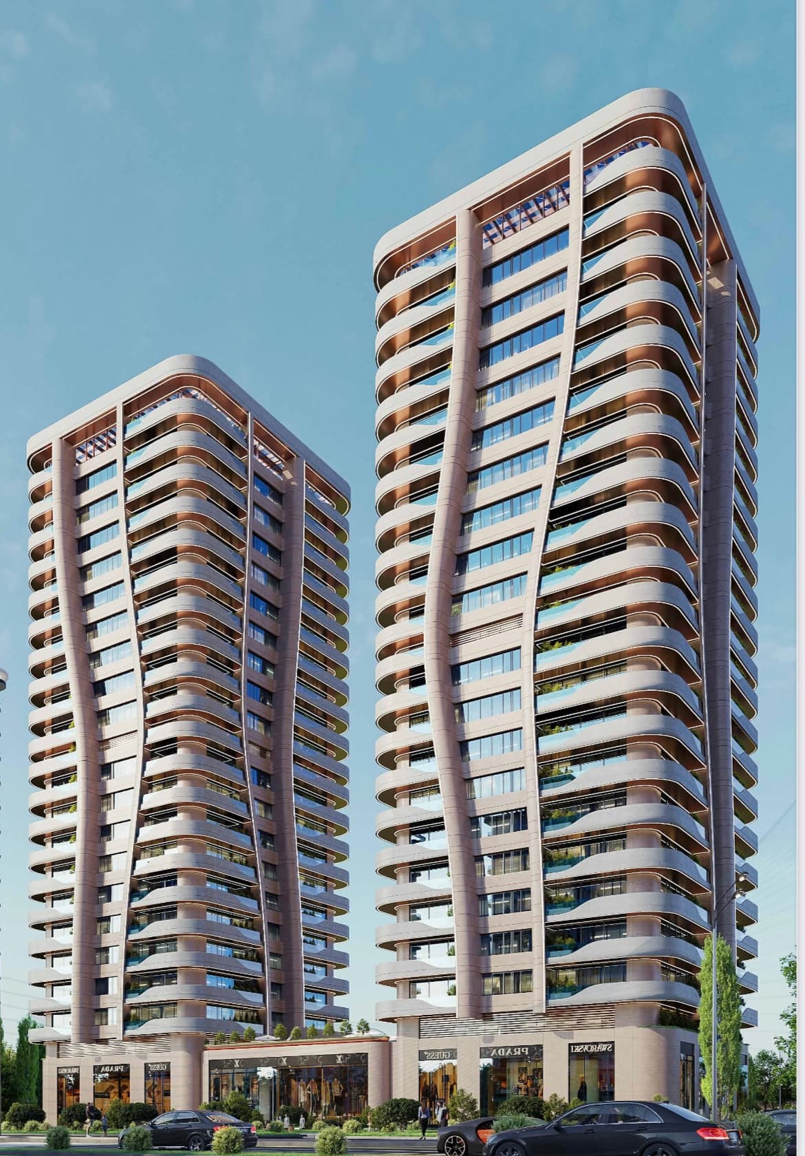 شقق للبيع في ماروتا سيتي Rivera Tower T94 دمشق